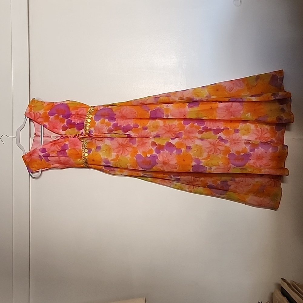 Workers Union Vintage Floral Long Dress
